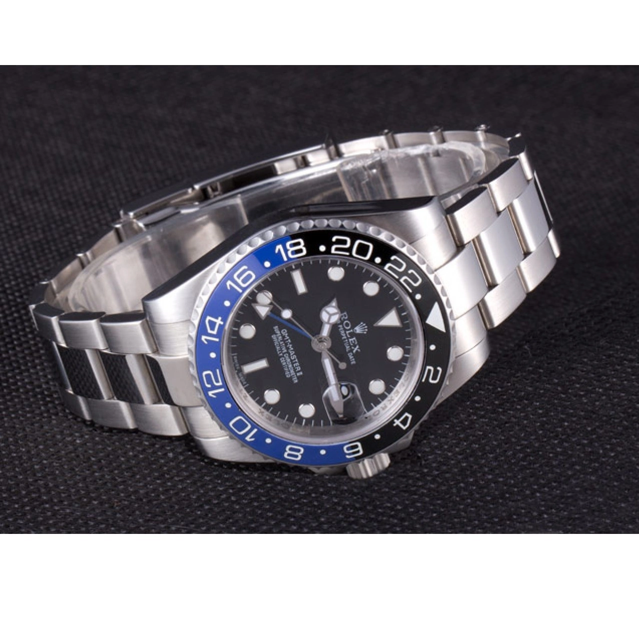 Best AAA Replica Sites II GMT BEZEL Rolex 621393 MASTER rl431 BLACK BLUE 2013 0726